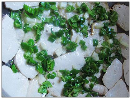 青椒煎豆腐的做法