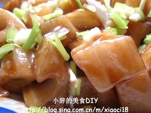 糖醋藕丁的做法