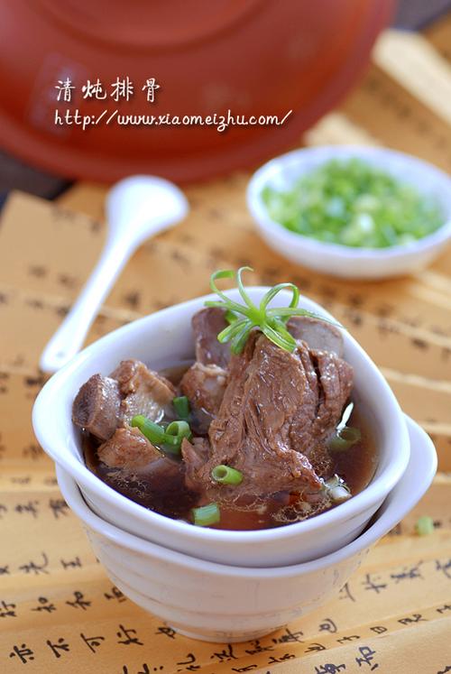 清炖排骨的做法