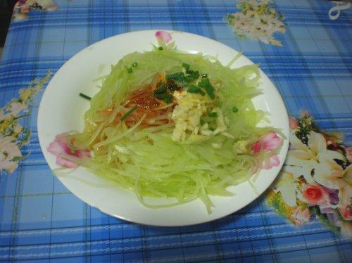 凉拌窝笋的做法