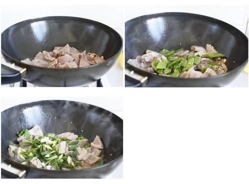 爆炒猪腰的做法