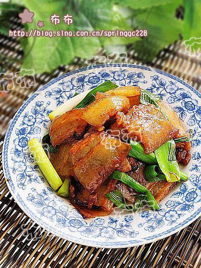 蚝油爆炒三线肉的做法