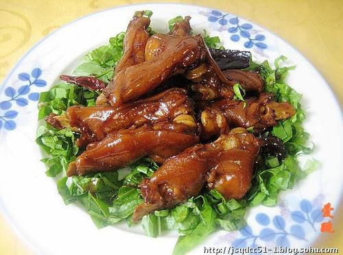 香辣卤羊蹄的做法