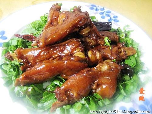 香辣卤羊蹄的做法