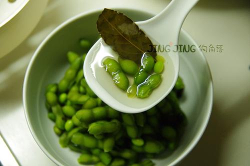 水煮毛豆的做法