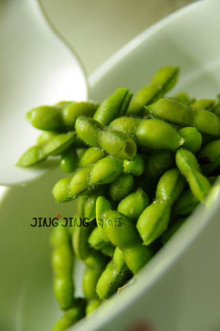 水煮毛豆的做法