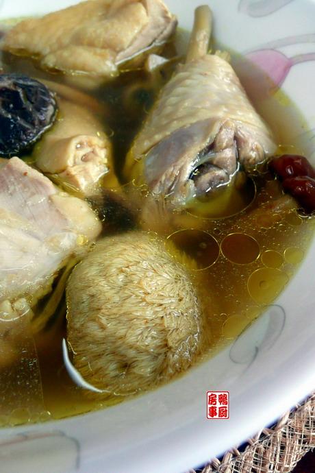 猴头菇鸡汤的做法