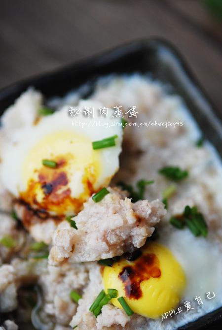 秘制蛋蒸肉的做法