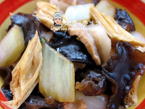 肉片白菜炒木腐的做法