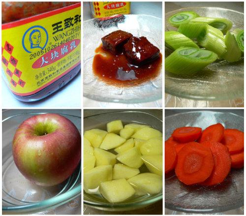 腐乳牛肉的做法