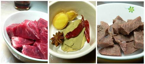 腐乳牛肉的做法