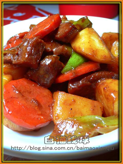 腐乳牛肉的做法