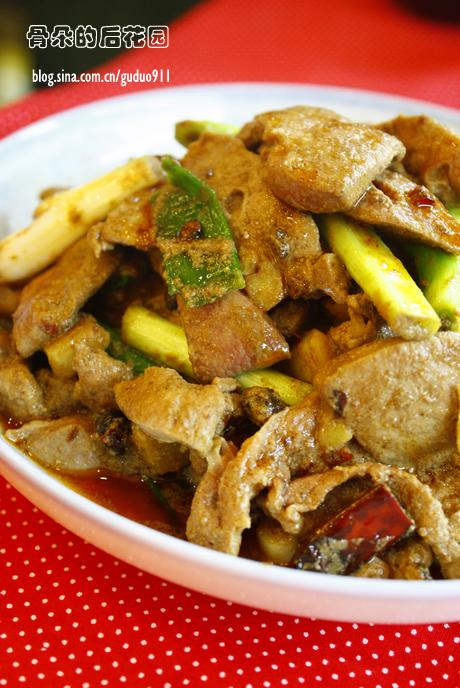 云南土匪猪肝的做法