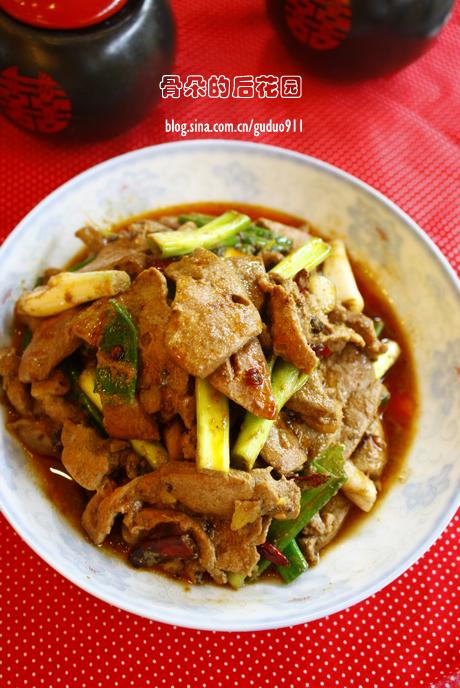 云南土匪猪肝的做法