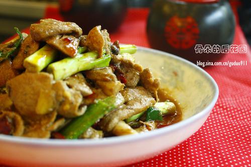 云南土匪猪肝的做法