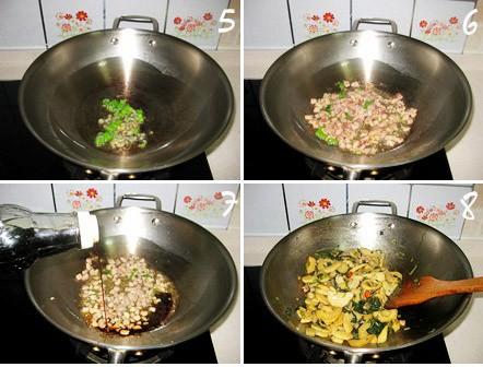 雪菜肉粒烧春笋的做法