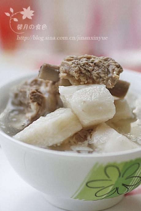 山药煲排骨的做法