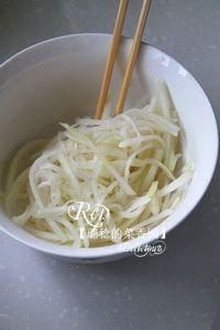 脆拌苤兰的做法