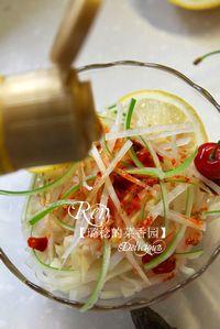 脆拌苤兰的做法