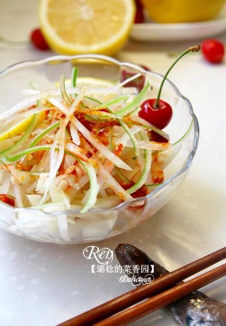 脆拌苤兰的做法