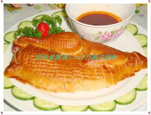 茶香素熏鸡的做法