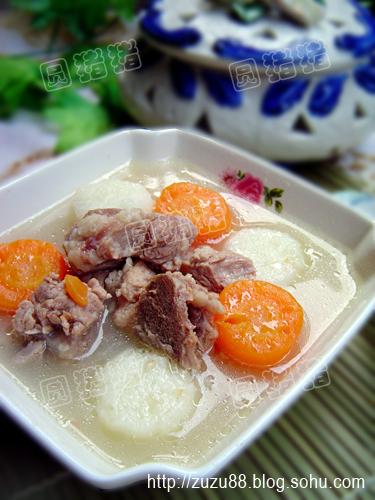 电饭锅脊骨煲山药的做法