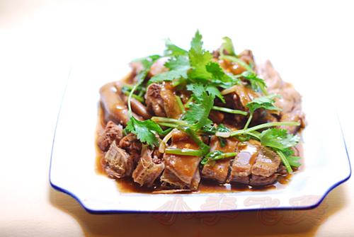 紫苏炆鹅的做法