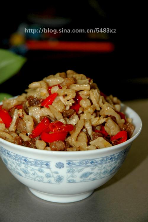 肉丁萝卜干的做法