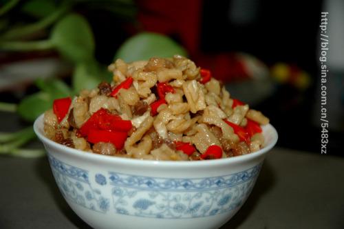 肉丁萝卜干的做法