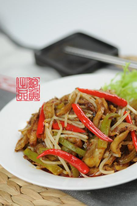 香辣杂蔬炒牛肚的做法