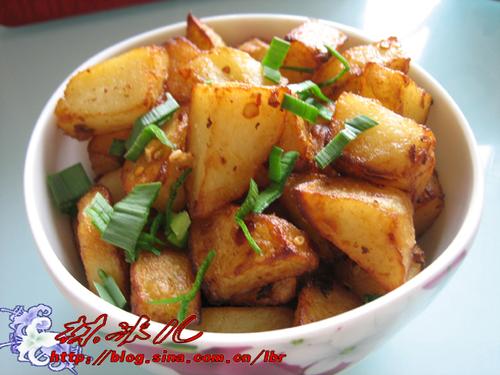 炸油洋芋的做法