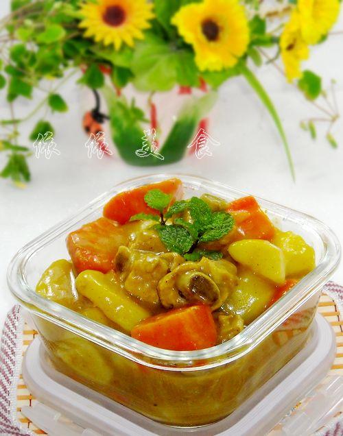 咖喱土豆排骨的做法
