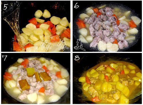 咖喱土豆排骨的做法