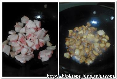 剁椒拌油渣的做法