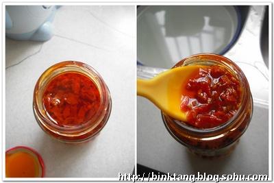 剁椒拌油渣的做法