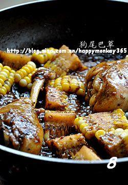 米酒酱汁焖鸡腿的做法