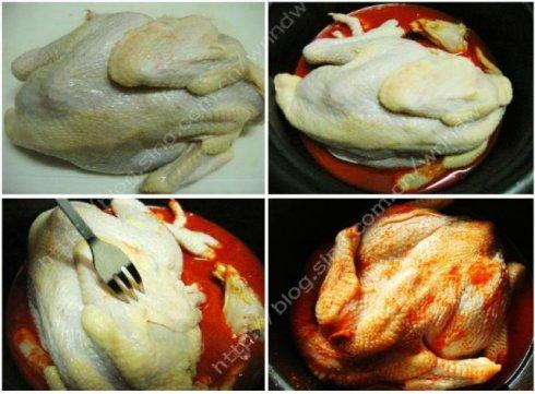 电饭煲奥尔良烤鸡的做法