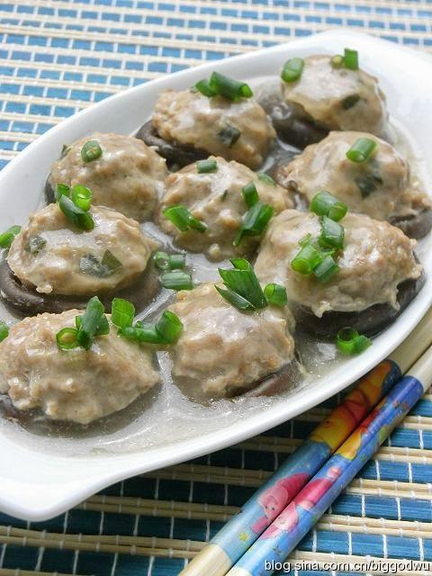 香菇肉末的做法