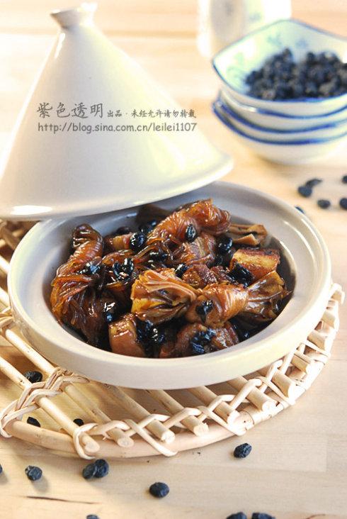 豆豉腐结红烧肉的做法