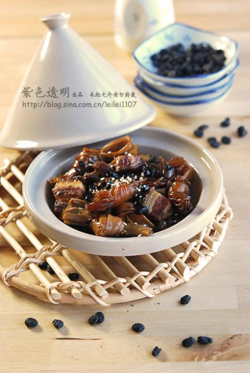 豆豉腐结红烧肉的做法