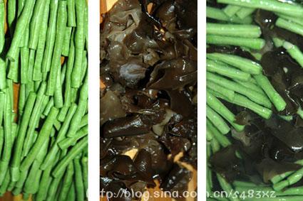 木耳豆角的做法