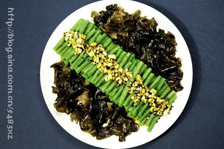木耳豆角的做法
