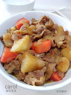 洋芋炖肉的做法
