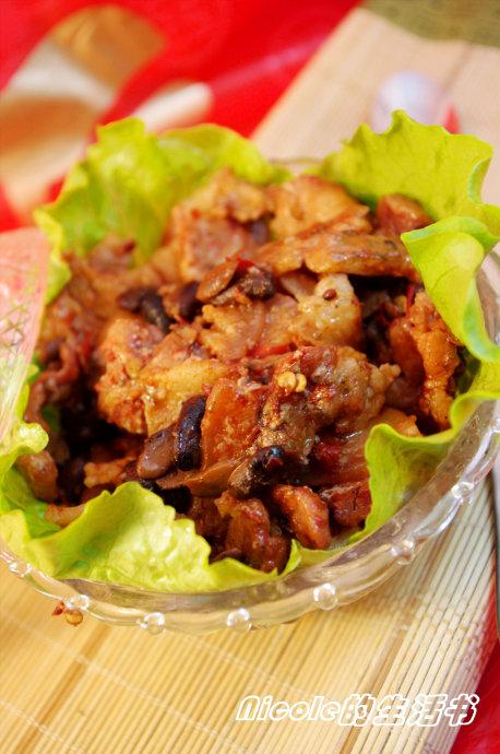 豆豉香蒸辣五花的做法