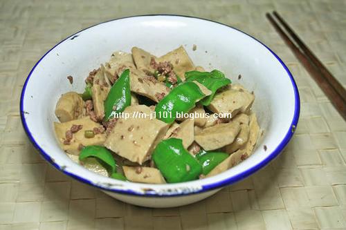 肉末臭干的做法