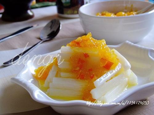 冰橙山药的做法