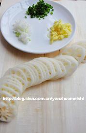 滑炒藕片的做法