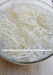 滑炒藕片的做法