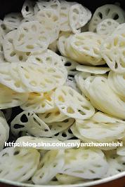 滑炒藕片的做法