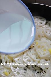 滑炒藕片的做法